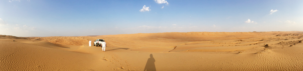 Dunebashing in Wahiba Sands (Oman)